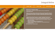 Tablet Screenshot of integralonline.com.au